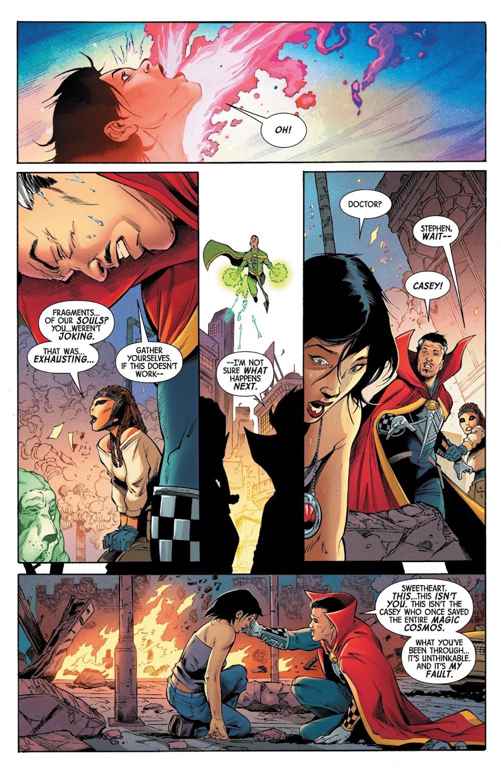 Doctor Strange - Marvel Comics (8 - Oct 1989) comic book collectible [Barcode 024885210248] - Main Image 4