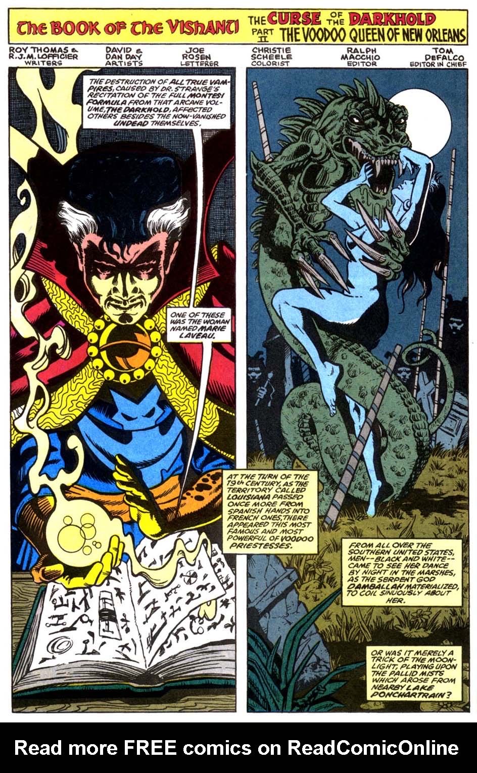 Doctor Strange: Sorcerer Supreme - Marvel Comics (10 - Nov 1989) comic book collectible [Barcode 024885210248] - Main Image 3