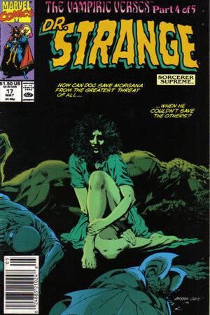 Doctor Strange: Sorcerer Supreme - Marvel Comics (17 - May 1990) comic book collectible [Barcode 02488521024805] - Main Image 1
