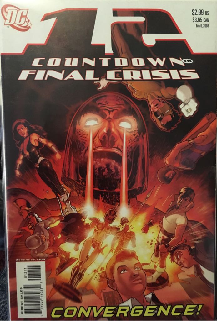 12 - Countdown To FINAL CRISIS - DC Comics (12 - Feb 2008) comic book collectible [Barcode 76194126083901211] - Main Image 1