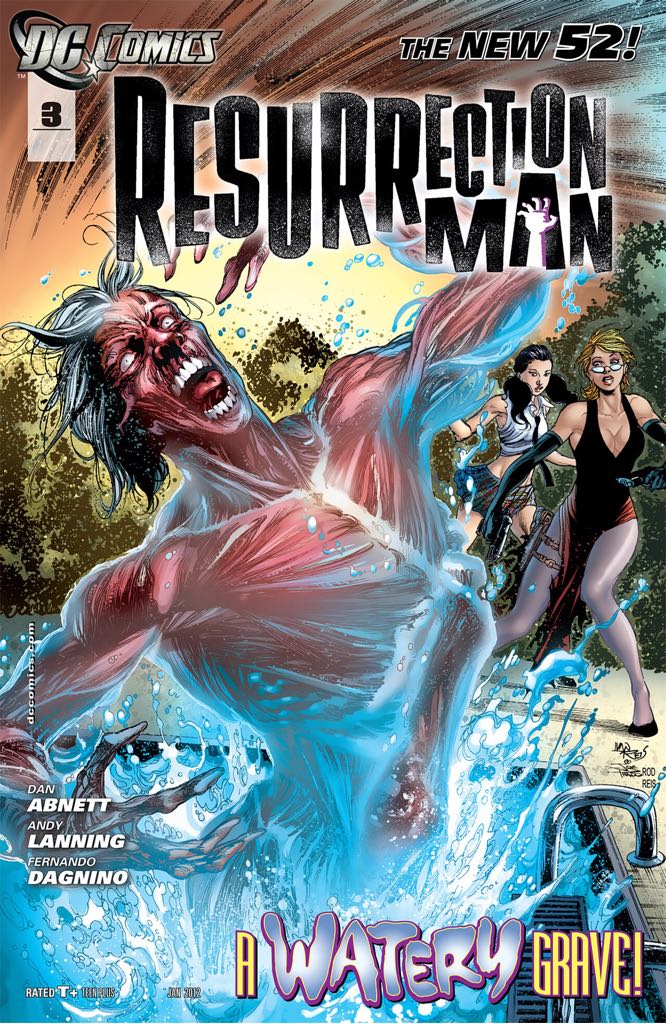 Resurrection Man, Vol. 2 - DC Comics (3 - Jan-12) comic book collectible [Barcode 76194130517200311] - Main Image 1