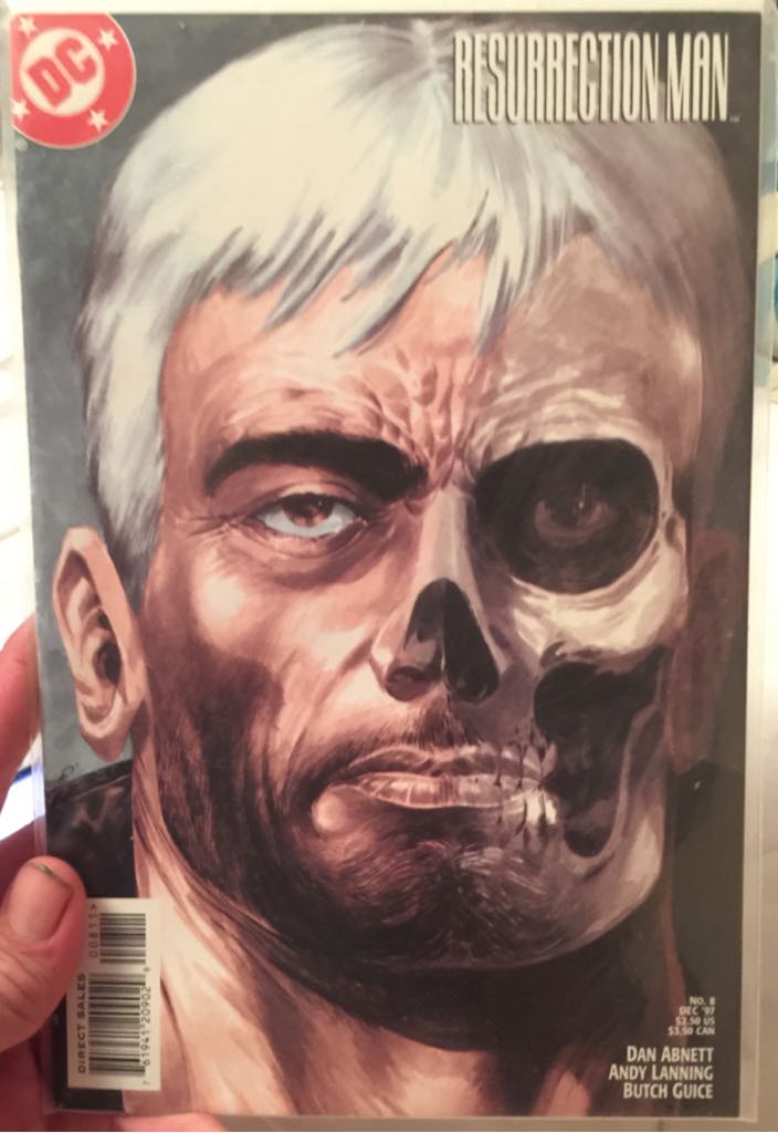 Resurrection Man  (8) comic book collectible [Barcode 761941209029] - Main Image 1