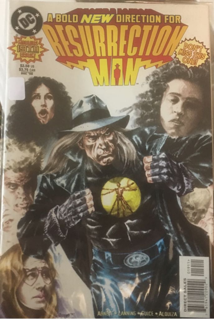 Resurrection Man (Vol. 1) - DC Comics (19 - Dec 1998) comic book collectible [Barcode 761941215778] - Main Image 1