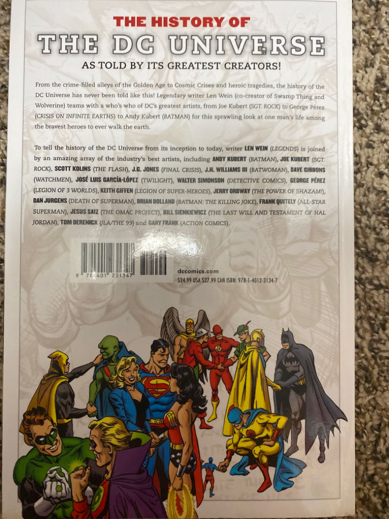 DC Universe: Legacies - DC Comics (1 - Jul 2010) comic book collectible [Barcode 761941277899] - Main Image 2