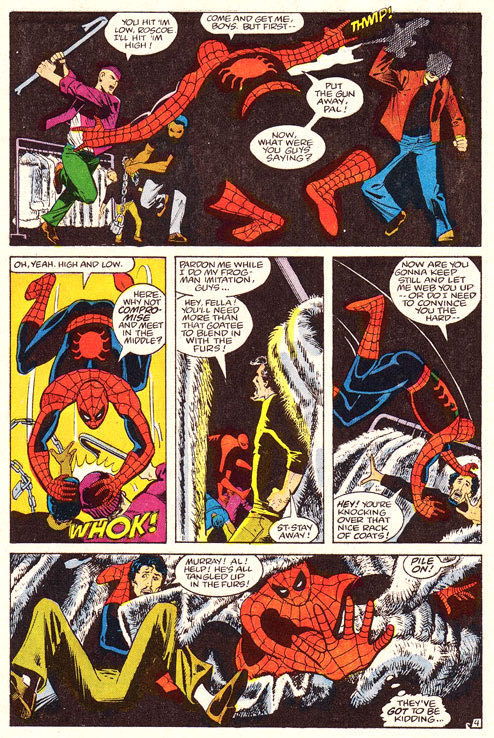 Web Of Spider-Man - Marvel Comics (4 - Jul 1985) comic book collectible [Barcode 071486025270] - Main Image 4