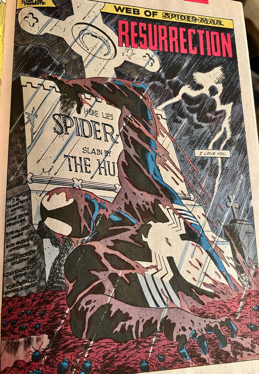 Web Of Spider-man - Marvel Comics (32 - Nov 1987) comic book collectible [Barcode 071486025270] - Main Image 4