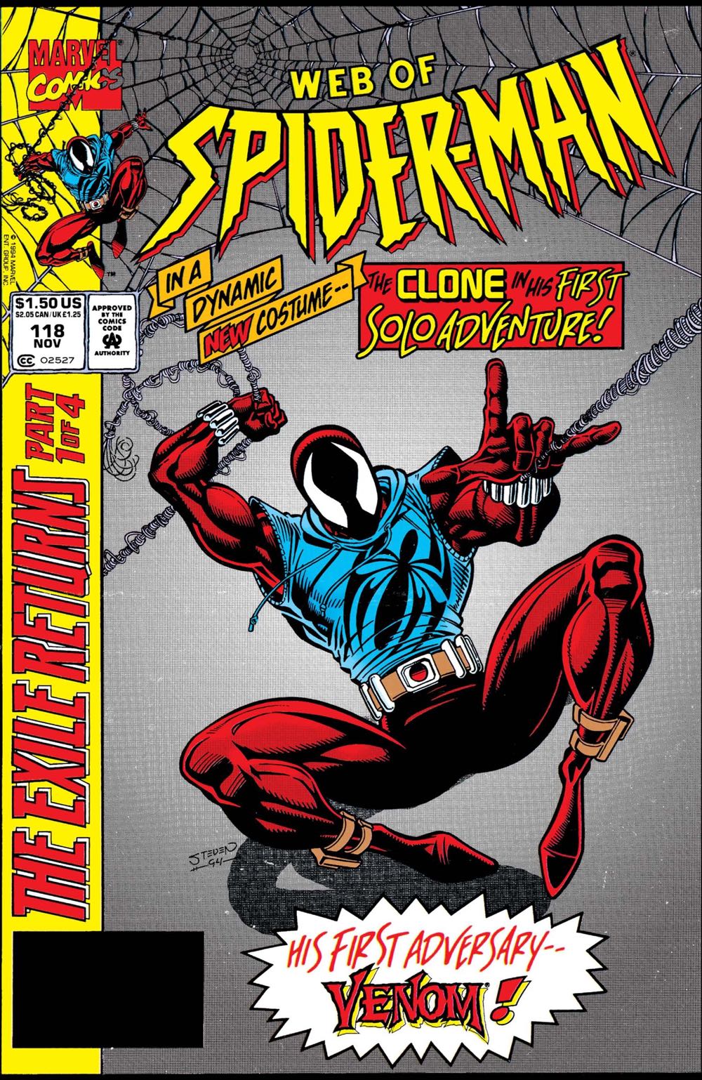 Web of Spider-Man - Marvel (101 - Jun 1993) comic book collectible [Barcode 009281025276] - Main Image 4