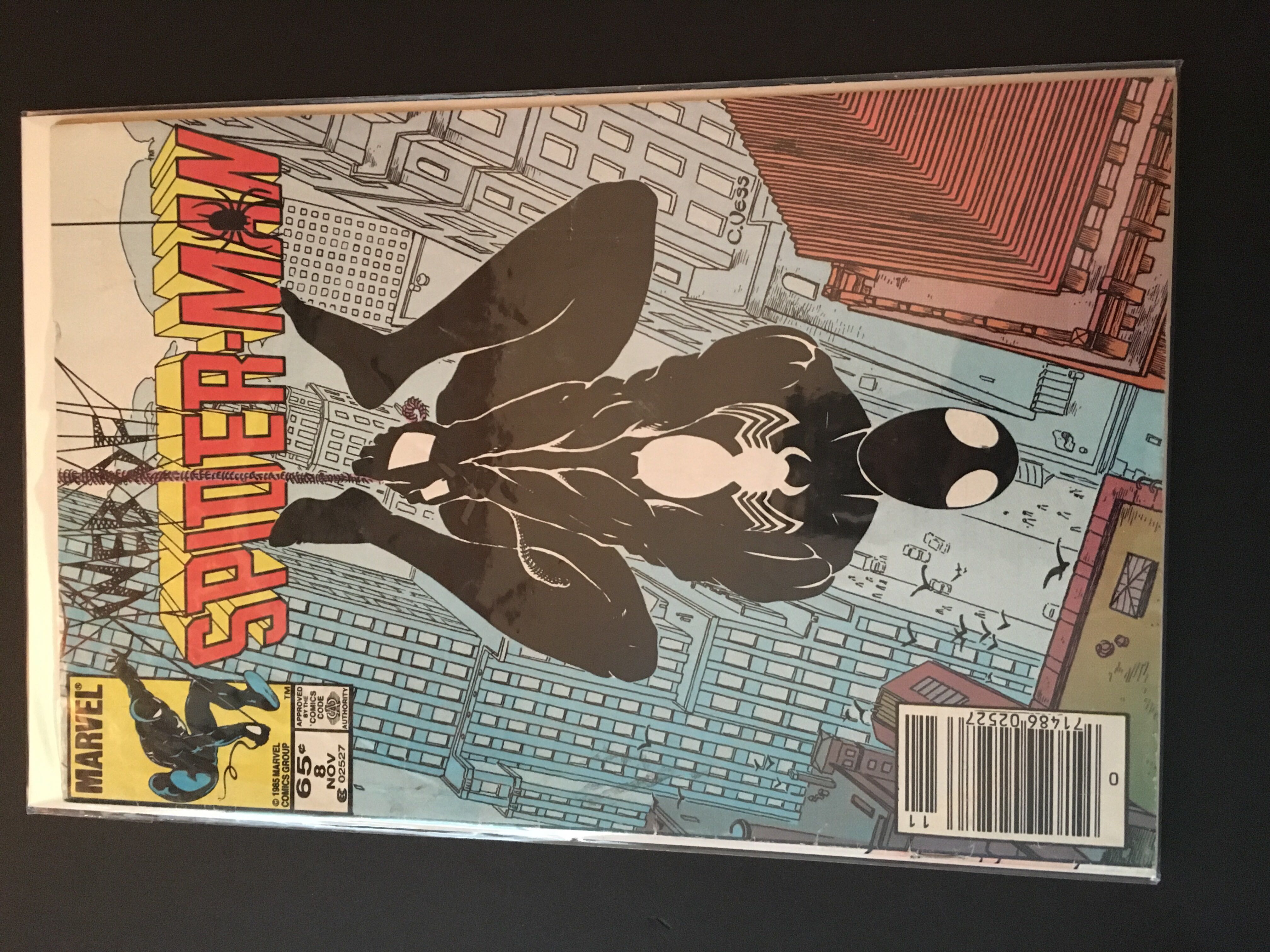 Web Of Spider-Man - Marvel Comics (8 - Nov 1985) comic book collectible [Barcode 321654987] - Main Image 2