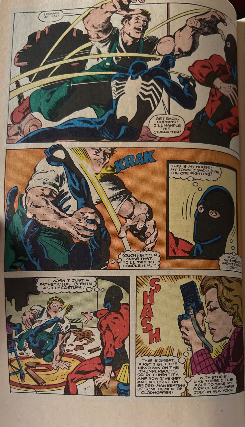 Web Of Spider-Man - Marvel Comics (9 - Dec 1985) comic book collectible [Barcode 321654987] - Main Image 3