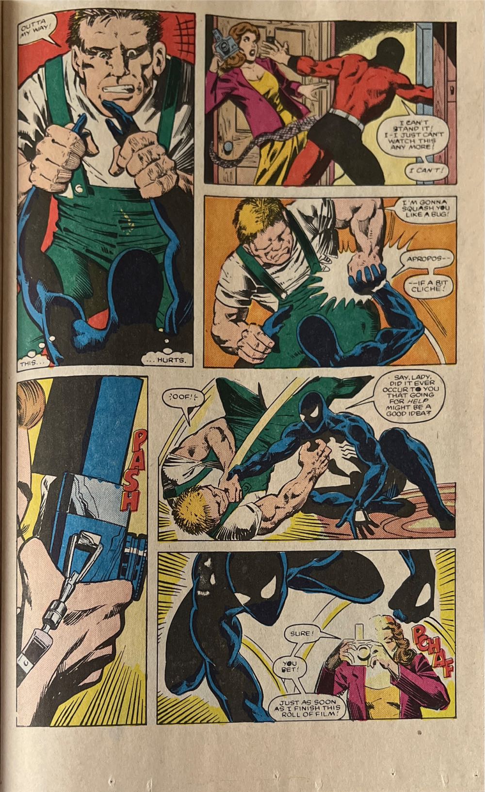 Web Of Spider-Man - Marvel Comics (9 - Dec 1985) comic book collectible [Barcode 321654987] - Main Image 4