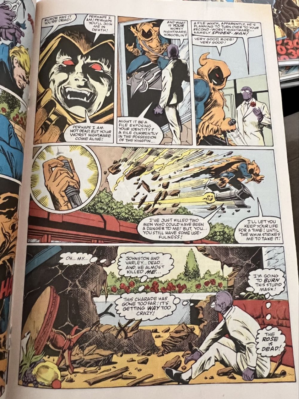 Web Of Spider-Man  #19 - Marvel (19 - Oct 1986) comic book collectible [Barcode 321654987] - Main Image 4