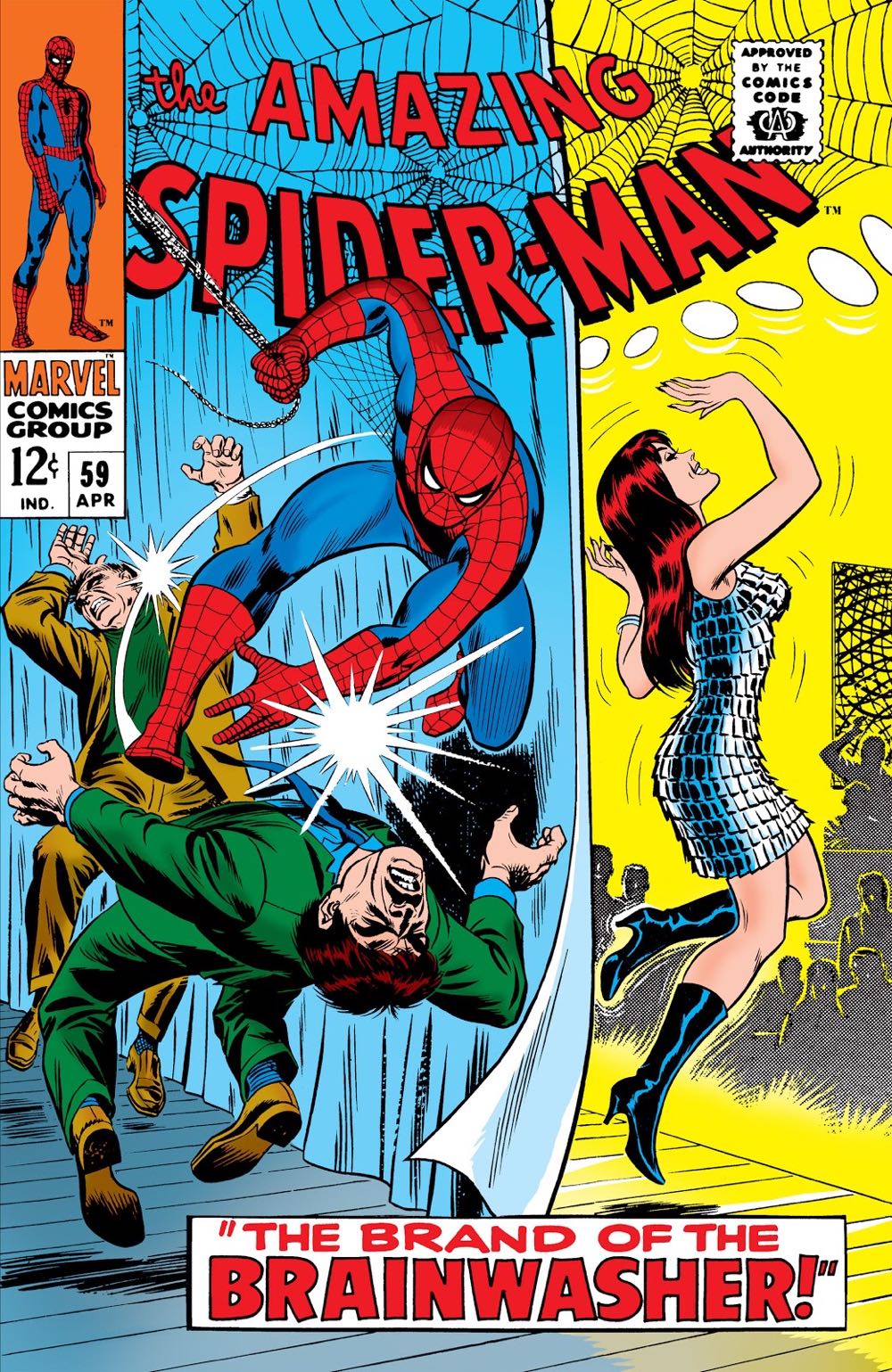 Web of Spider-Man - Marvel (59 - Dec 1989) comic book collectible [Barcode 071486025269] - Main Image 3