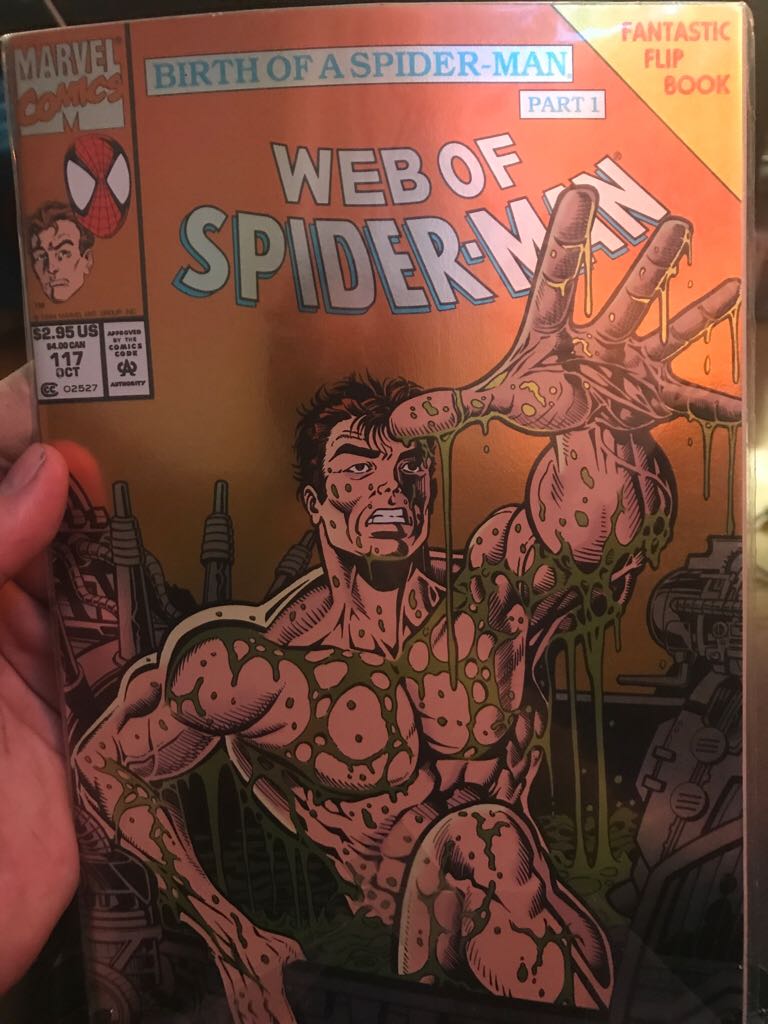 Web Of Spiderman - Marvel (117 - Oct 1994) comic book collectible [Barcode 009281025276] - Main Image 2