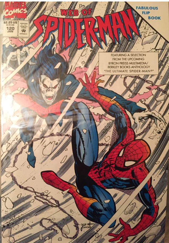 Web Of Spider-man - Marvel Comics (120 - Jan 1995) comic book collectible [Barcode 009281025276] - Main Image 2