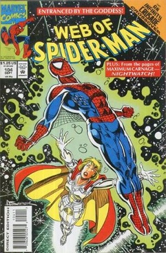 Web of Spider-Man - Marvel (104 - Sep 1993) comic book collectible [Barcode 759606025275] - Main Image 1