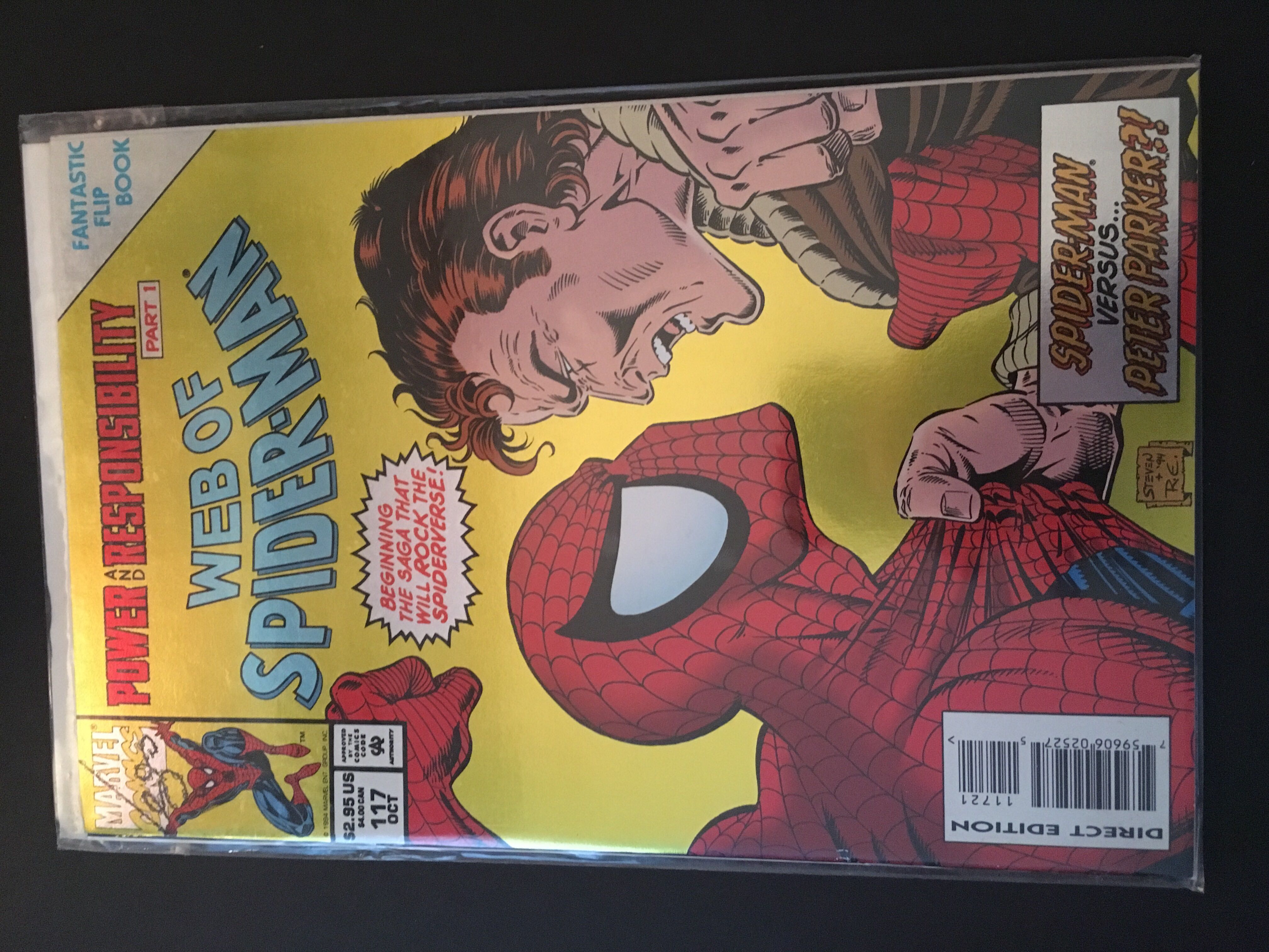 Web Of Spider-man - Marvel Comics (117 - Oct 1994) comic book collectible - Main Image 3