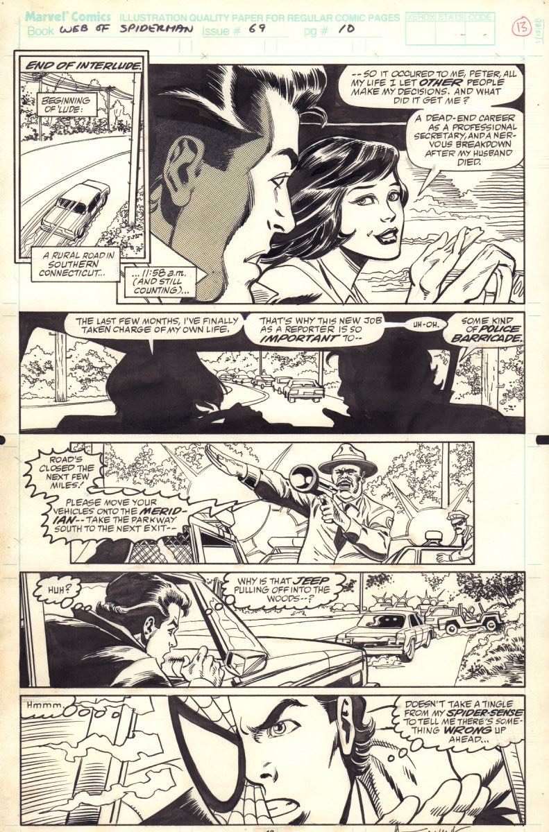 Web Of Spider-Man  #69 - Marvel (69 - Oct 1990) comic book collectible [Barcode 07148602527610] - Main Image 4