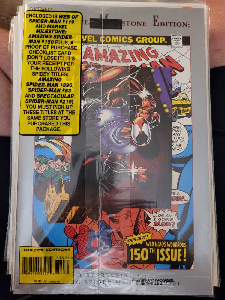 Web Of Spider-Man - Marvel Comics (119 - Dec 1994) comic book collectible [Barcode 75960602527511911] - Main Image 3