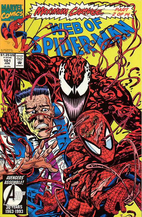 Web Of Spider-man comic book collectible - Main Image 1