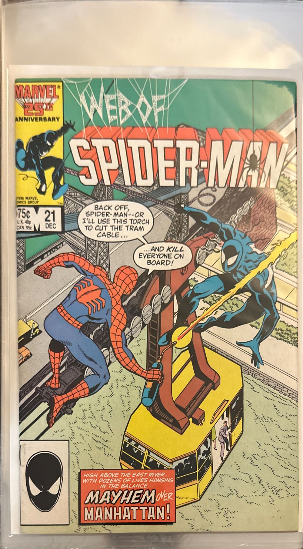 Web Of Spider-Man - Marvel Comcs (21 - 12/1986) comic book collectible - Main Image 2