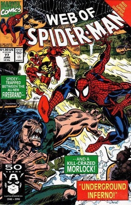 Web Of Spider-man 77 - Marvel Comics (77 - 06/1991) comic book collectible - Main Image 1