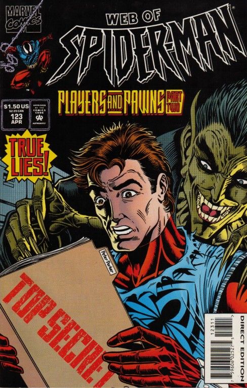 Web Of Spider-man - Marvel (123 - 04/1995) comic book collectible - Main Image 1
