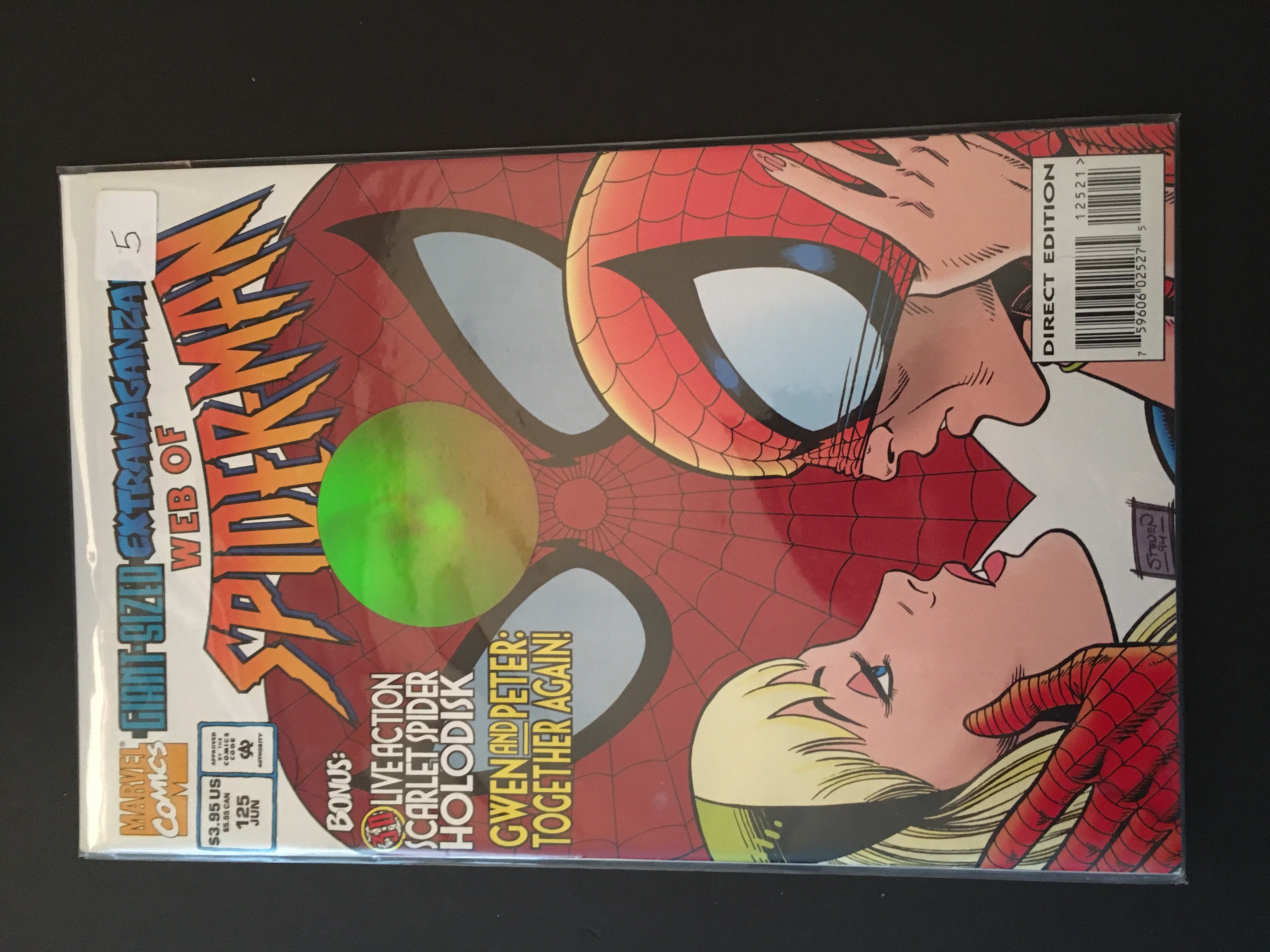 Web of Spider-Man - Marvel Comics (125 - Jun 1995) comic book collectible - Main Image 2