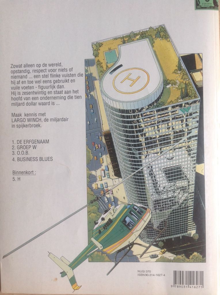 Business Blues - Spotlight Dupuis (4) comic book collectible [Barcode 9789031416271] - Main Image 2