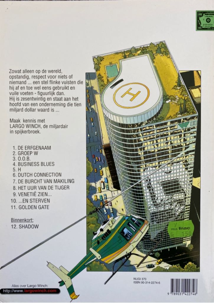 Golden Gate - Spotlight Dupuis (11) comic book collectible [Barcode 9789031422746] - Main Image 2