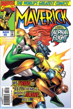 Maverick (Vol. 2) - Marvel Comics (3 - Nov 1997) comic book collectible [Barcode 00928102046211] - Main Image 1