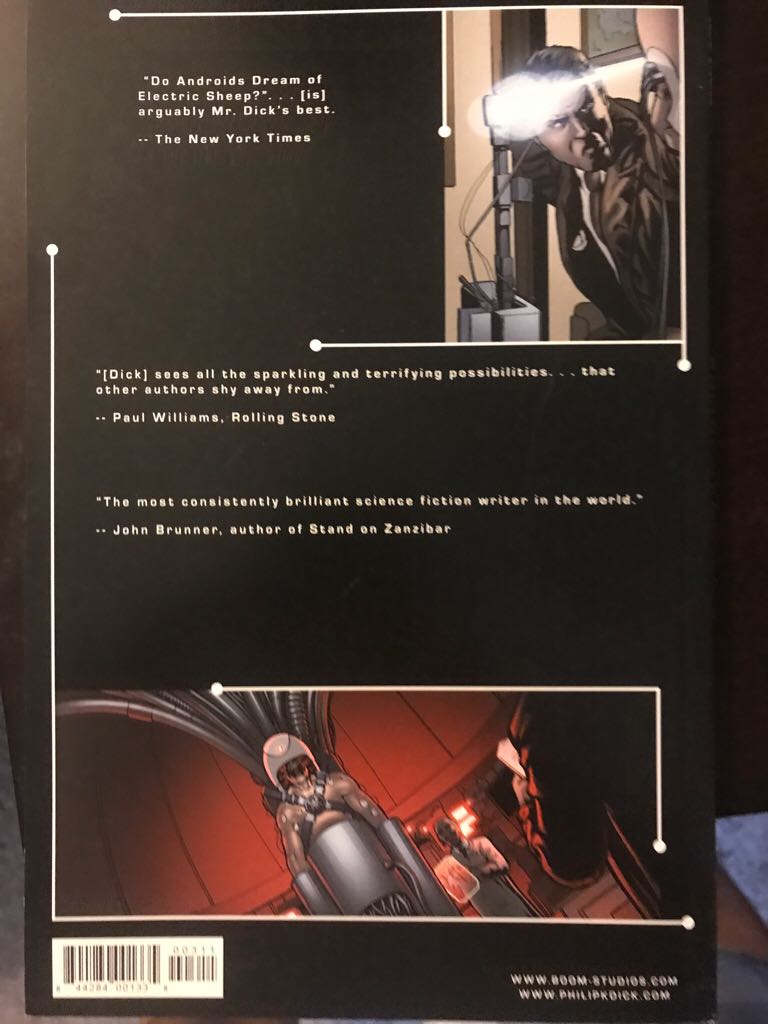 Do Androids Dream Of Electric Sheep? - Boom Studios (3) comic book collectible [Barcode 84428400133500311] - Main Image 2