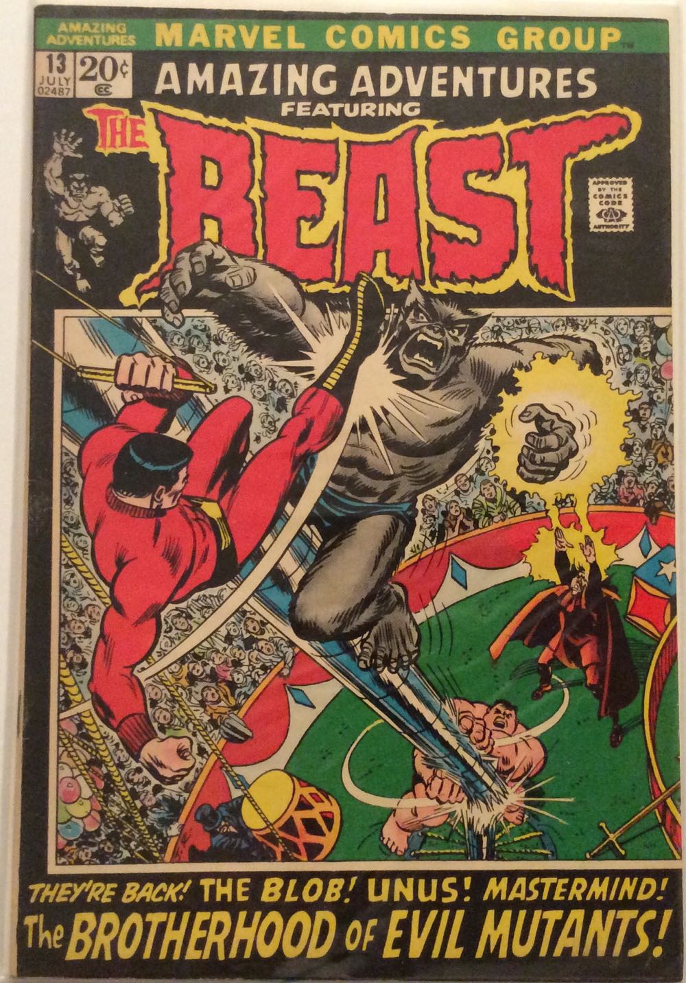 Amazing Adventures Vol. 2 - Marvel Comics Group (13 - 07/1972) comic book collectible - Main Image 2