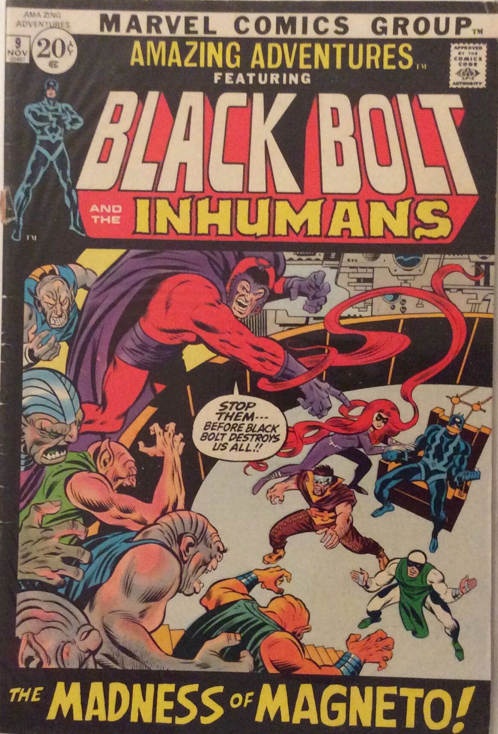 Amazing Adventures - Magazine Management Co., Inc. (9 - Nov 1971) comic book collectible - Main Image 2