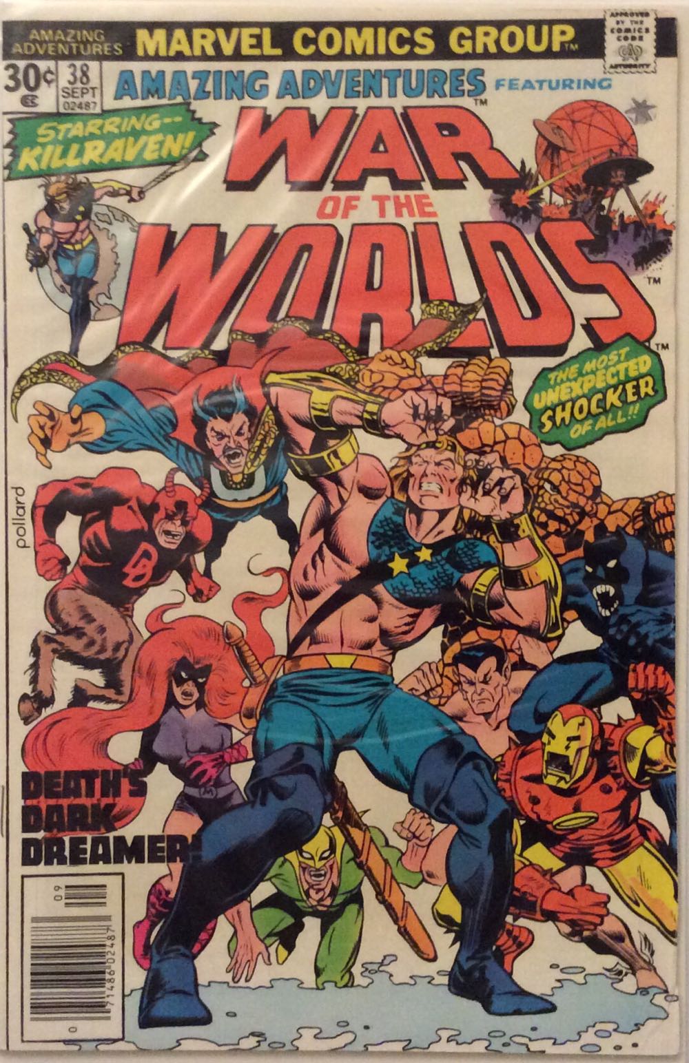 Amazing Adventures Vol. 2 - Marvel Comics (38 - Sep 1976) comic book collectible - Main Image 2