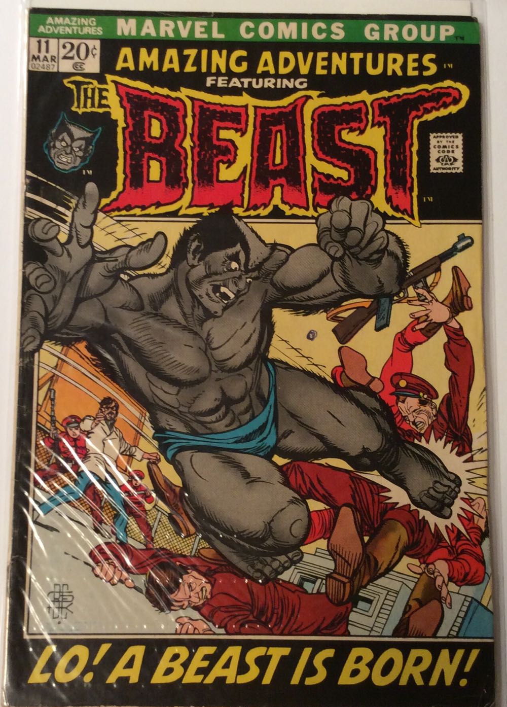 Amazing Adventures - Marvel Comics (11 - Mar 1972) comic book collectible - Main Image 2