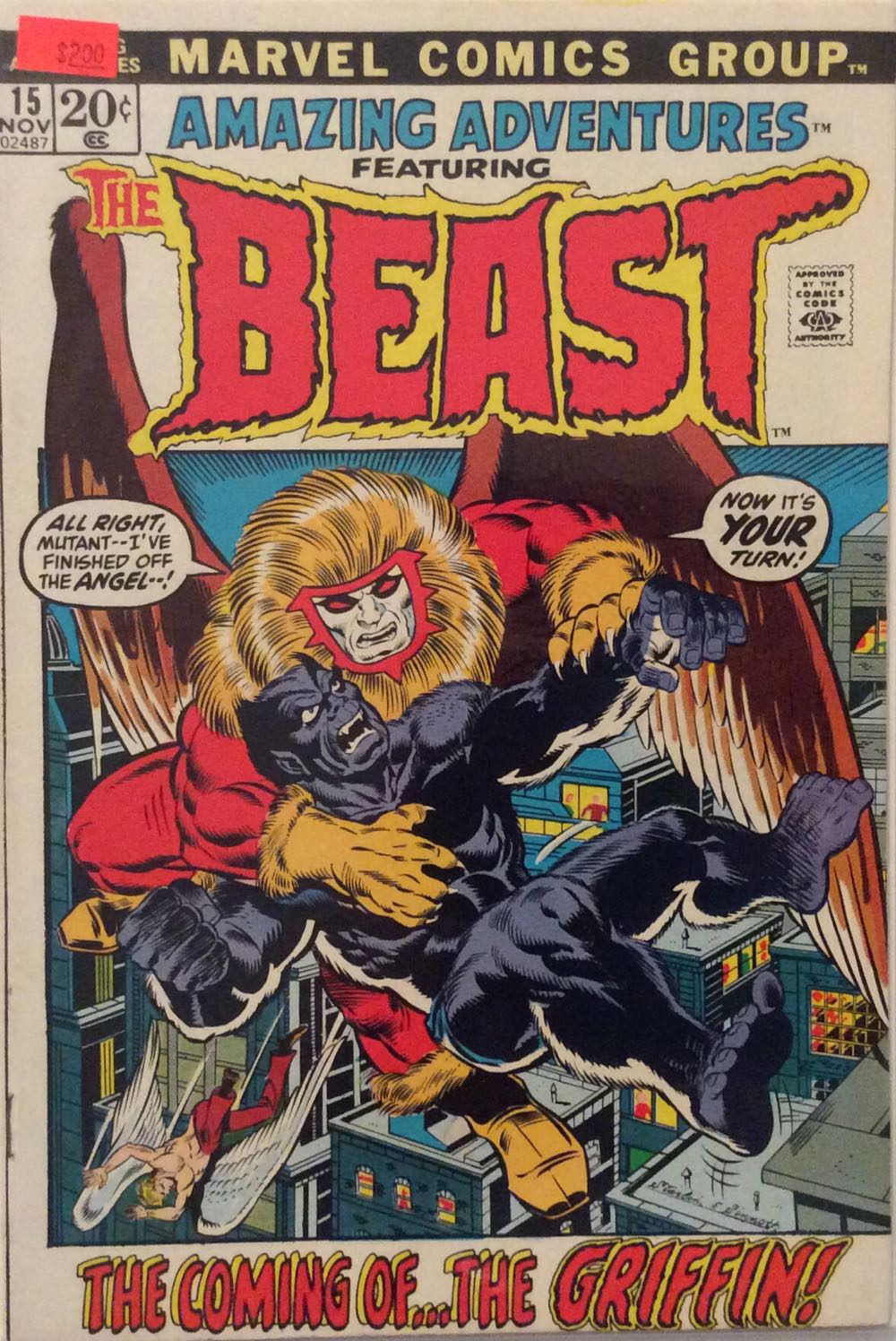 Amazing Adventures✅ - Marvel Comcs (15 - 11/1972) comic book collectible - Main Image 2