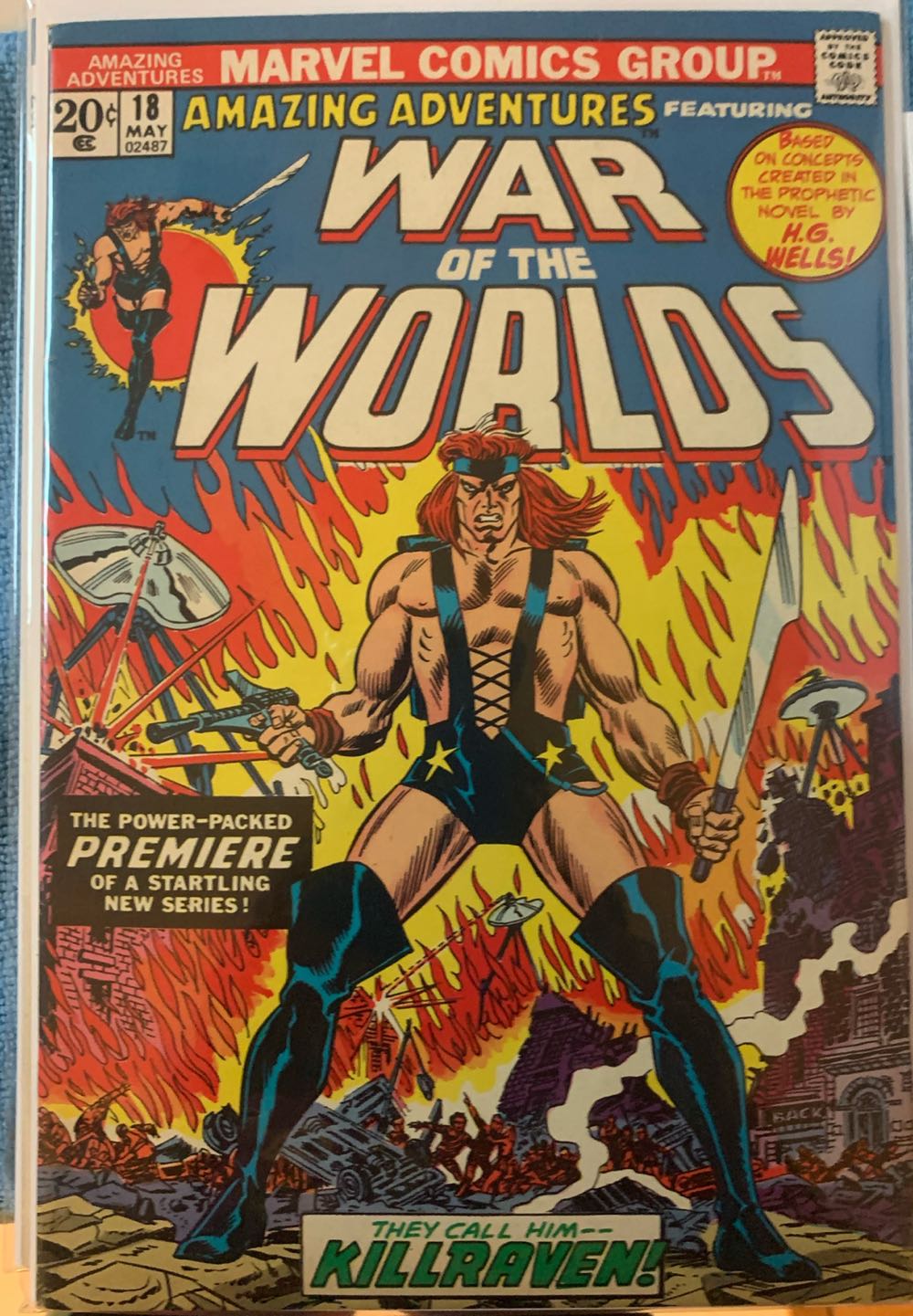 Amazing Adventures  (18 - May 1973) comic book collectible - Main Image 2