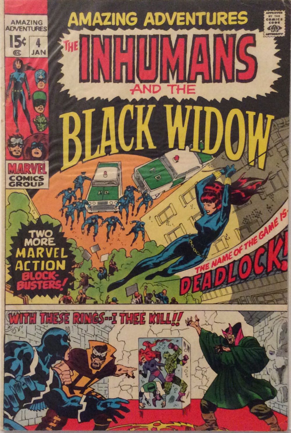 Amazing Adventures, Vol. 2 - Marvel (4 - Jan 1971) comic book collectible - Main Image 2