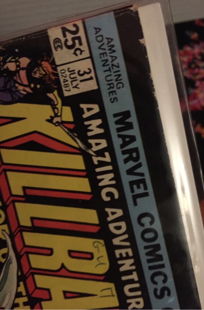 Amazing Adventures - Marvel Comics Group (31 - Jul 1976) comic book collectible [Barcode 071486024873] - Main Image 2