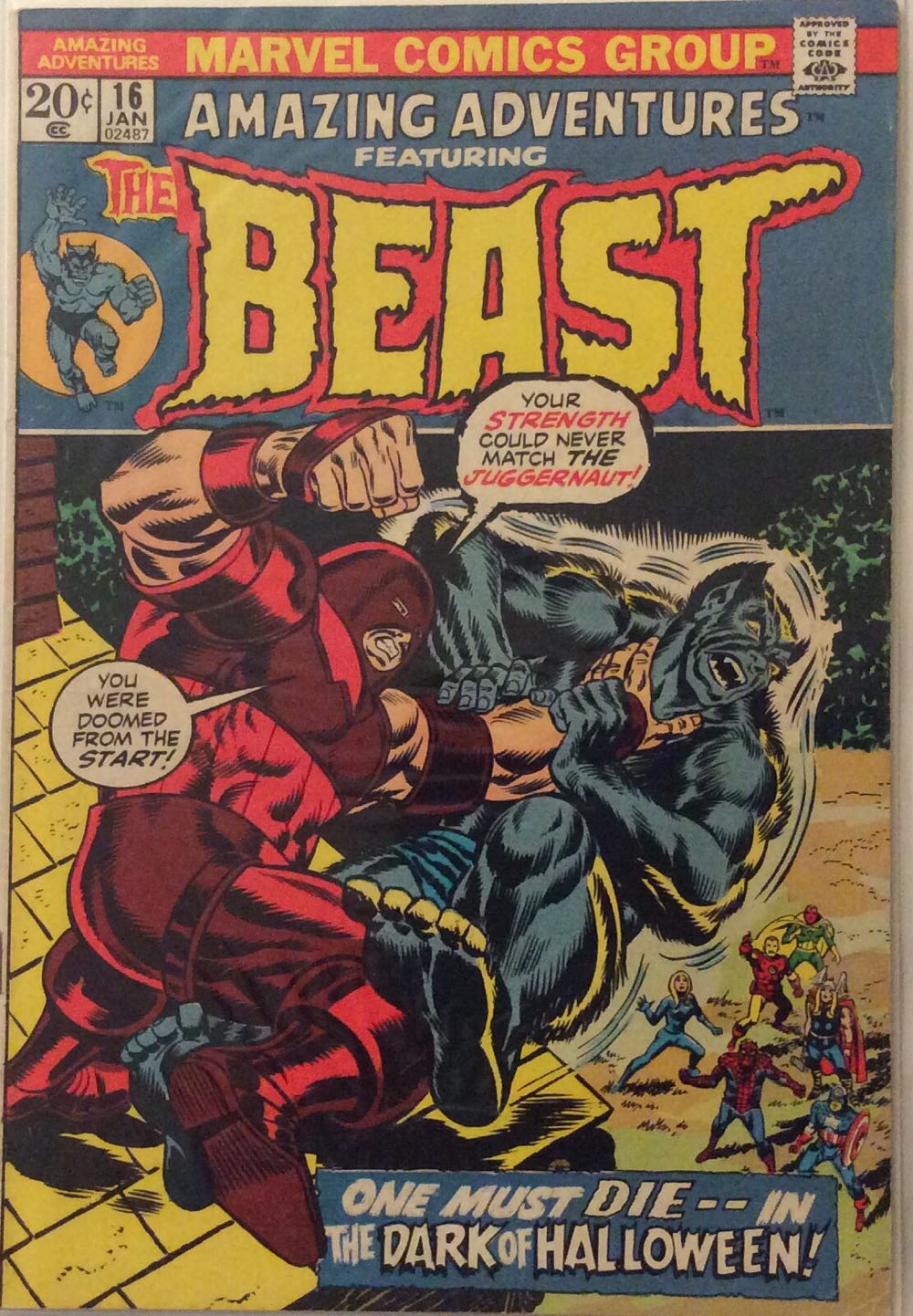 Amazing Adventures - Marvel Comics Group (16 - Jan 1973) comic book collectible - Main Image 2