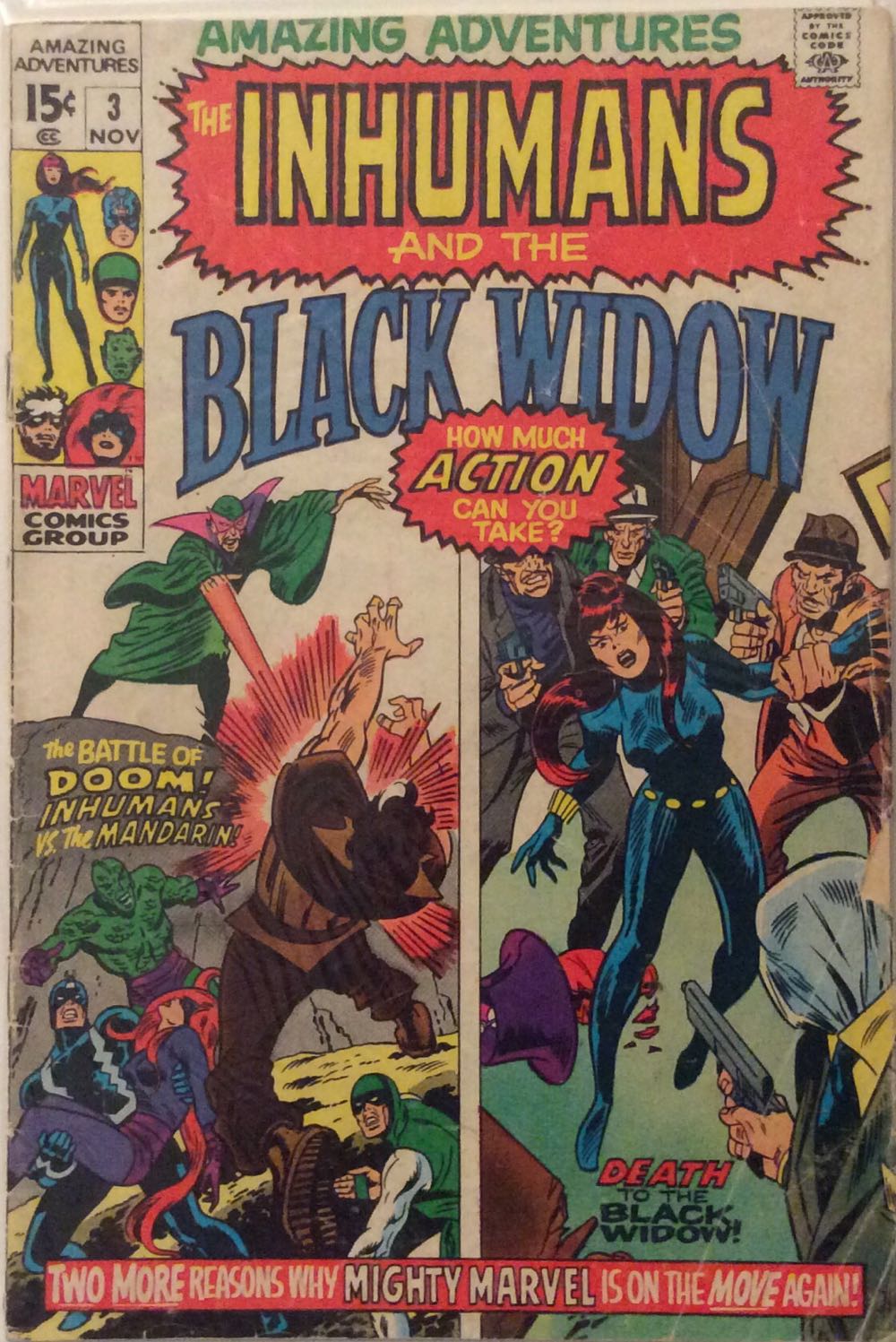 Amazing Adventures - Marvel Comics (3 - 11/1970) comic book collectible - Main Image 2