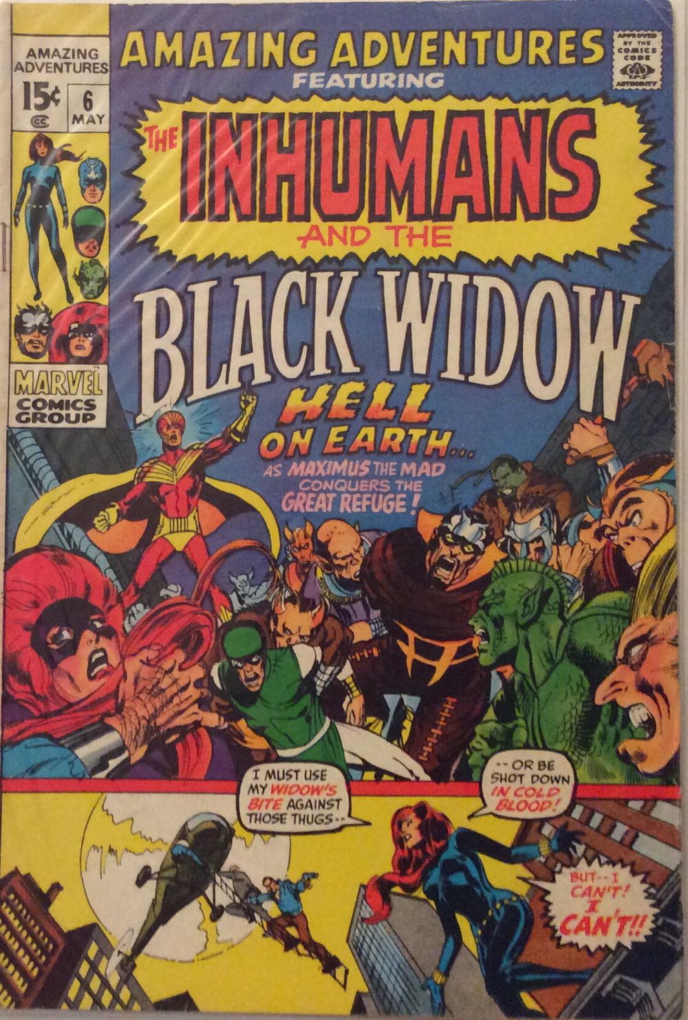 Amazing Adventures - Marvel Comics Group (6 - 05/1971) comic book collectible - Main Image 2