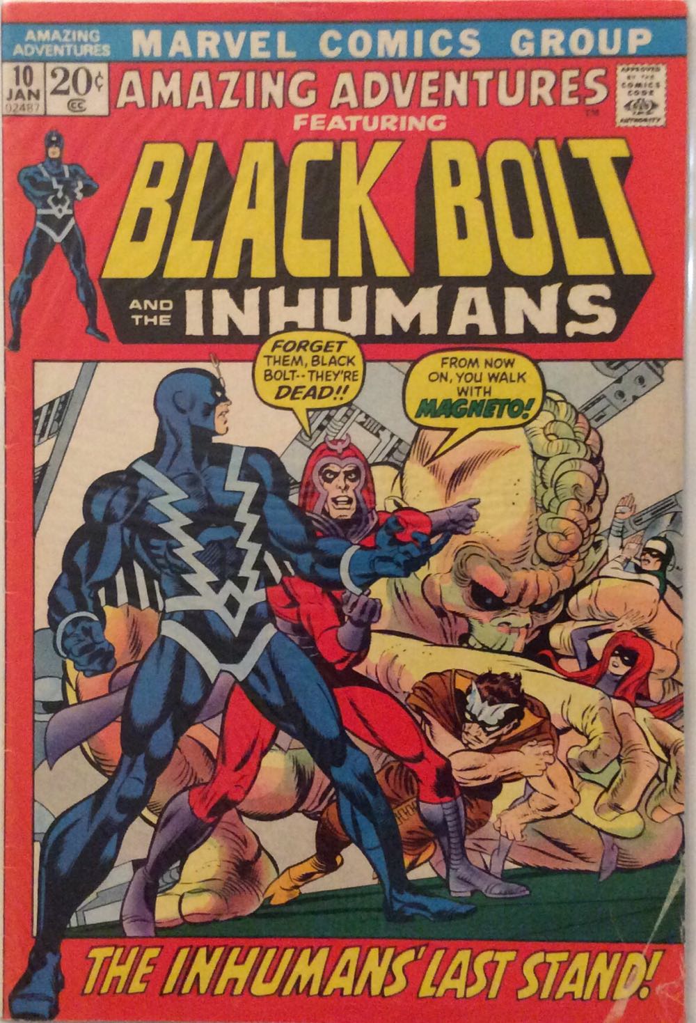 Amazing Adventures (1971) - Marvel (10 - Jan 1972) comic book collectible - Main Image 2