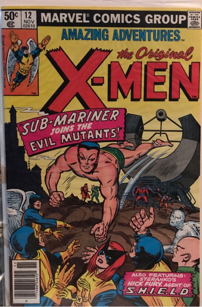 Amazing Adventures Featuring The X-Men - Marvel (12 - Nov 1980) comic book collectible - Main Image 1