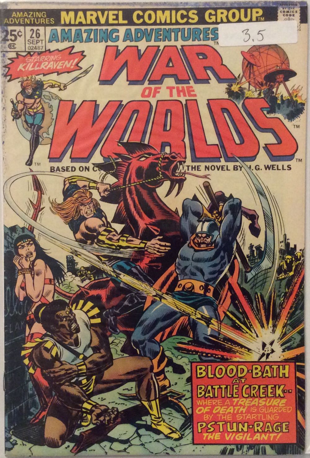 Amazing Adventures - Marvel Comics (26 - 09/1974) comic book collectible - Main Image 3