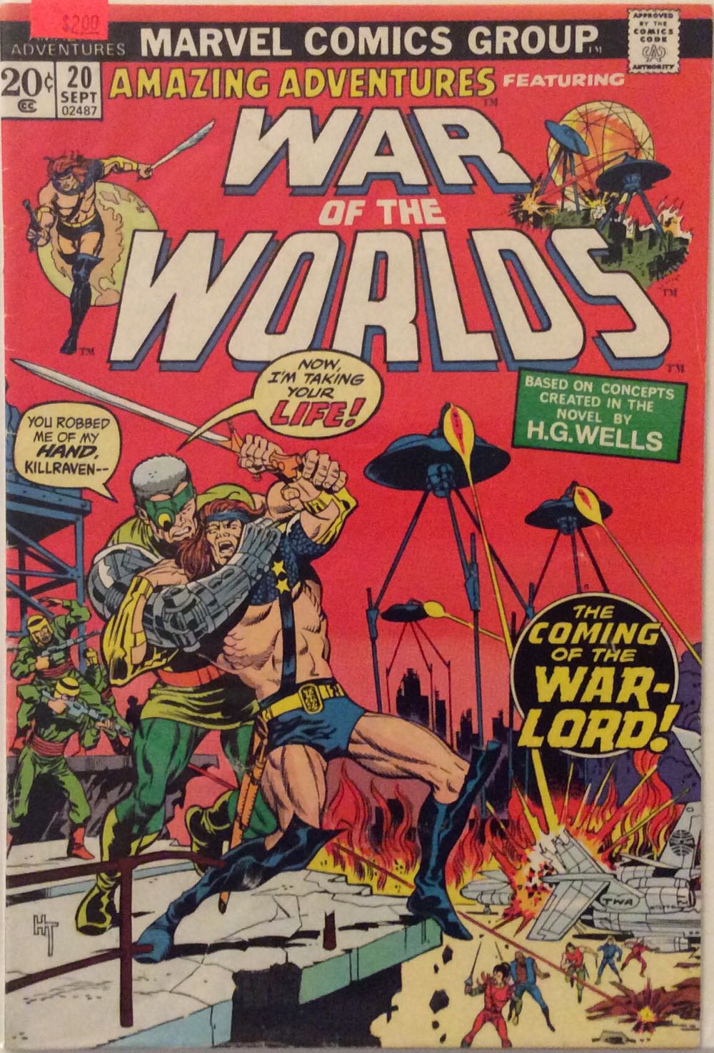 Amazing Adventures - Marvel (20 - 09/1973) comic book collectible - Main Image 3