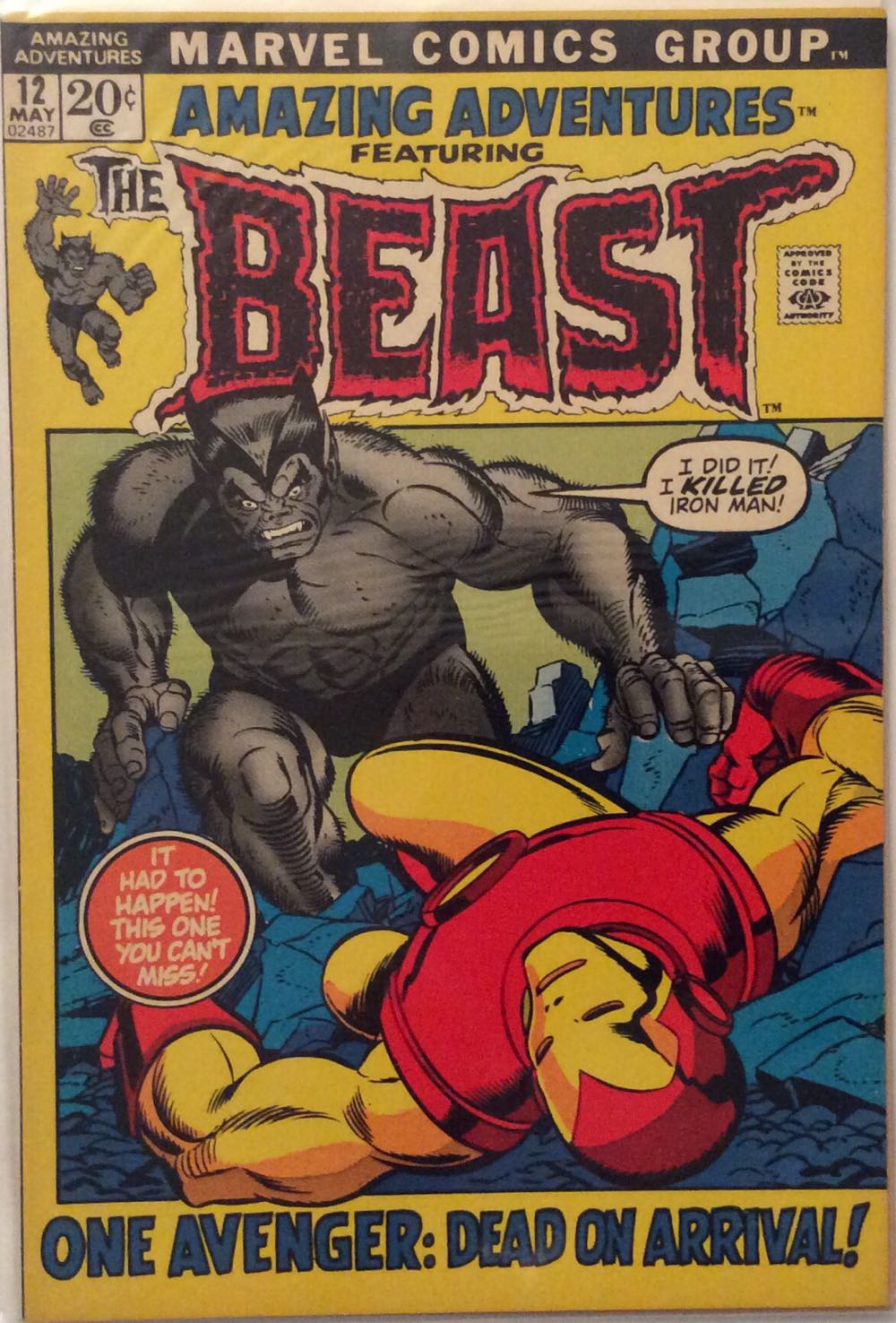 Amazing Adventures✅ - Marvel Comcs (12 - May 1972) comic book collectible - Main Image 2