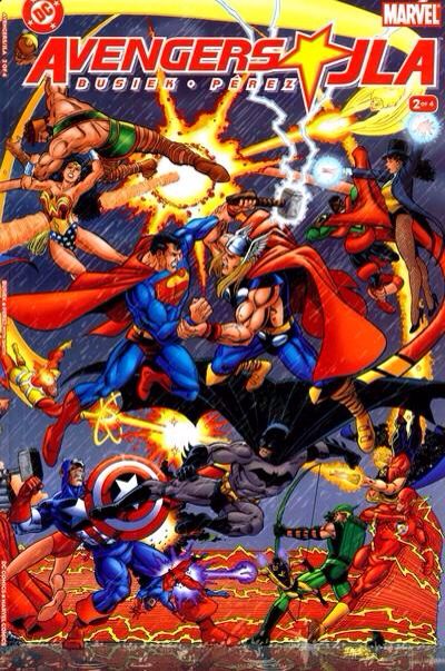Avengers/JLA - DC Comics (2 - Oct 2003) comic book collectible [Barcode 761941230382] - Main Image 2