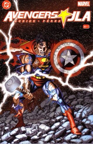 Avengers/JLA - DC Comics (4 - Dec 2003) comic book collectible [Barcode 761941230382] - Main Image 2