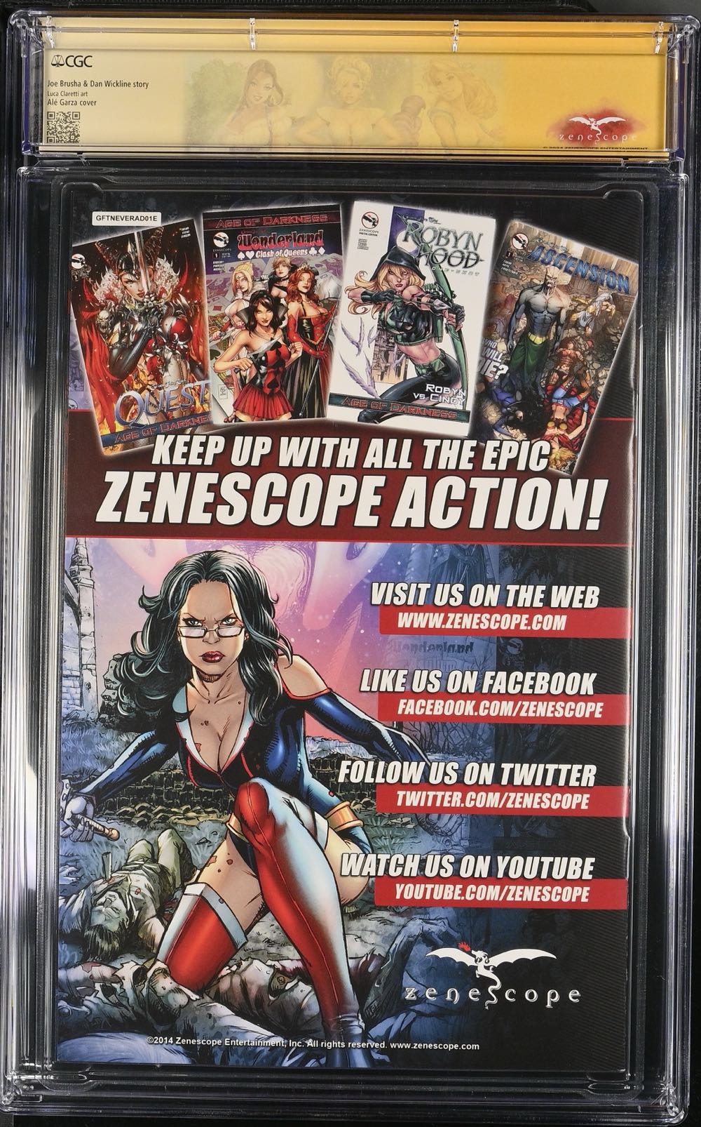 Neverland: Age of Darkness - Zenescope Entertainment, Inc. (1 - 03/2014) comic book collectible [Barcode 696859231407] - Main Image 2